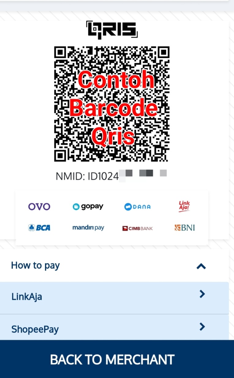 Cara Pembayaran Menggunakan Qris